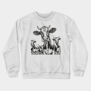 Cows Crewneck Sweatshirt